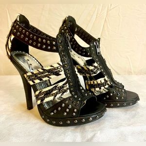 Naughty Monkey strappy high heels